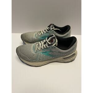 Brooks Adrenaline GTS 21 Women's Shoes Size 10 Gray Running Sneakers 1203291B182